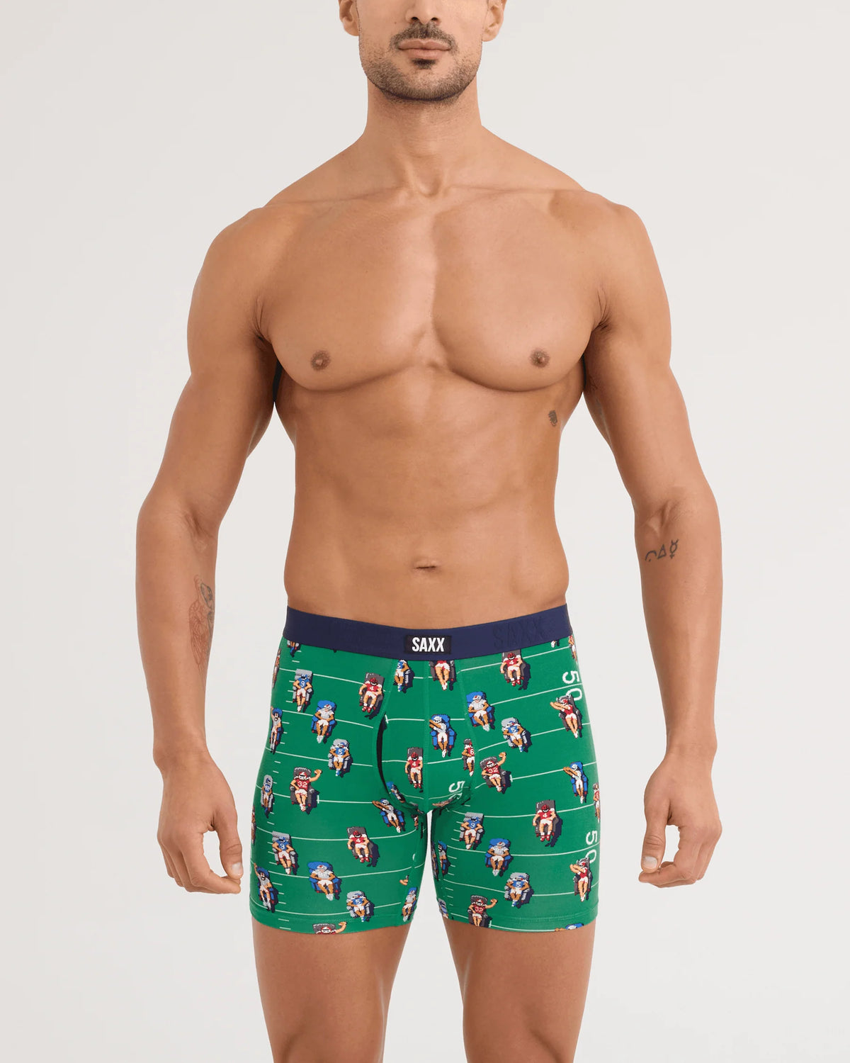 Saxx Underwear Vibe Xtra Soft Comfort - Armchair QB-Lawn Green