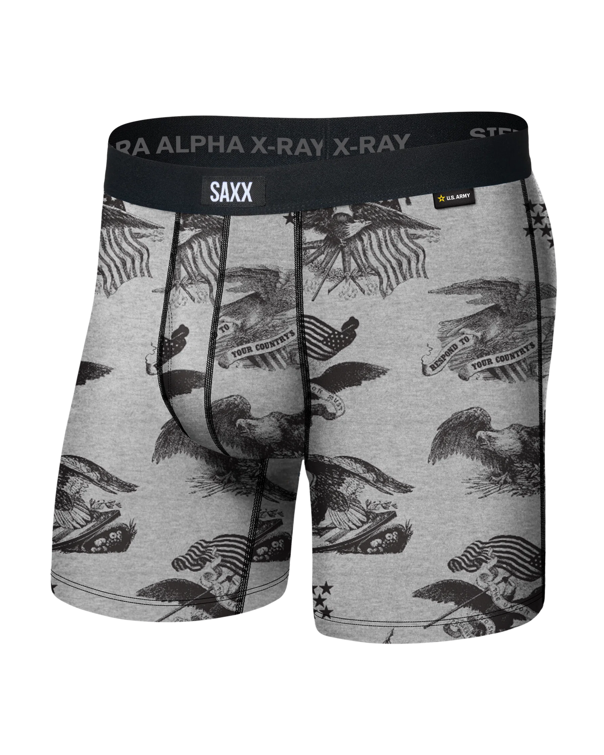 Vibe Xtra Soft Comfort x US Army® - Army Eagle-Grey Heather