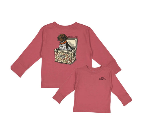 Hunting Dog Cooler Long Sleeve Tee