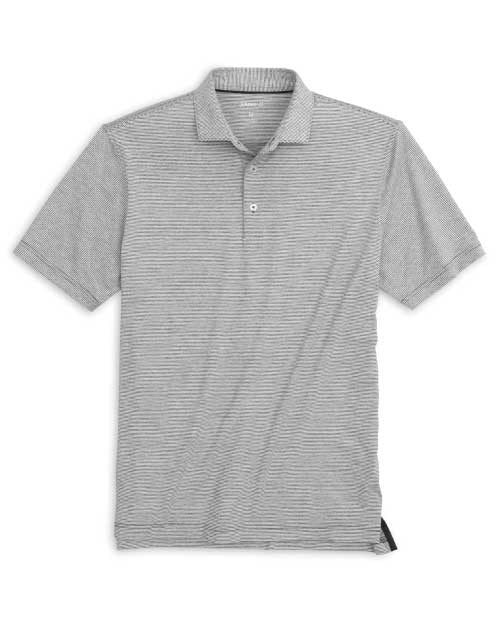 Lyndonn Striped Jersey Performance Polo