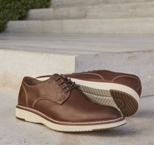 Upton Plain Toe - Tan Full Grain