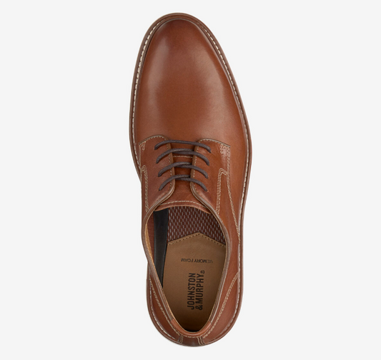 Upton Plain Toe - Tan Full Grain