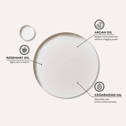 Face and Beard Oil for Men, Natural, Citrus, Cedarwood, 1oz