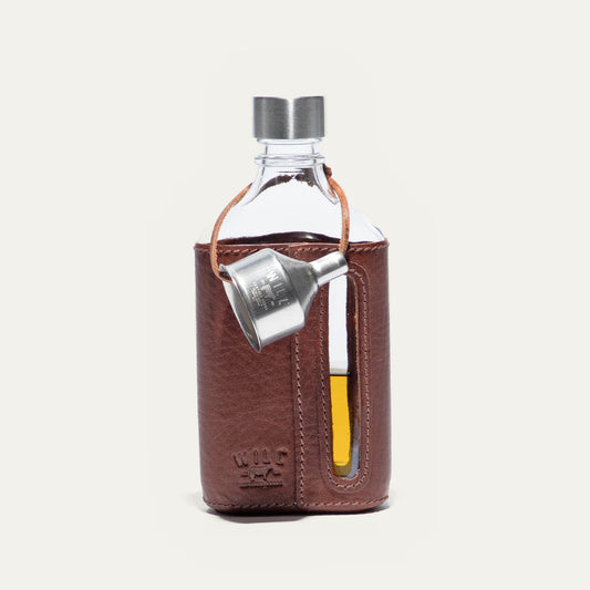 Will Leather - Glass Leather Flask 200 ml