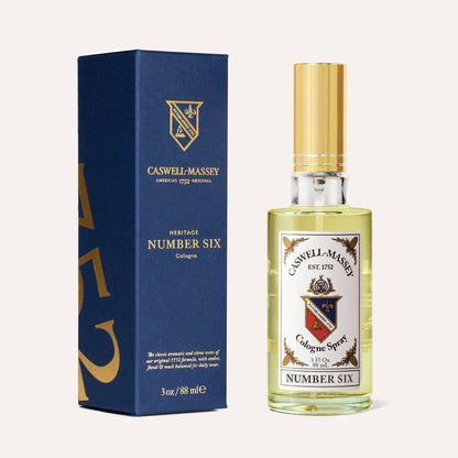 Number Six Cologne, Citrus, Clove, Lavender, 88mL