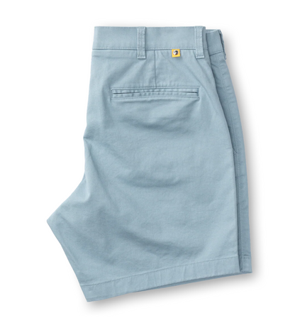 Duck Head - 7 in Gold School Chino Shorts River Blue