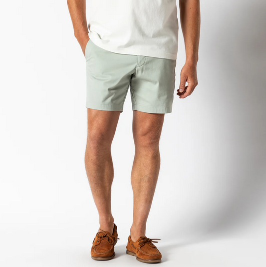 Duck Head - 7 in Gold School Chino Shorts Shadow Green