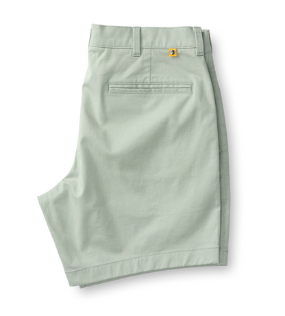 Duck Head - 7 in Gold School Chino Shorts Shadow Green