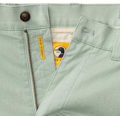 Duck Head - 7 in Gold School Chino Shorts Shadow Green