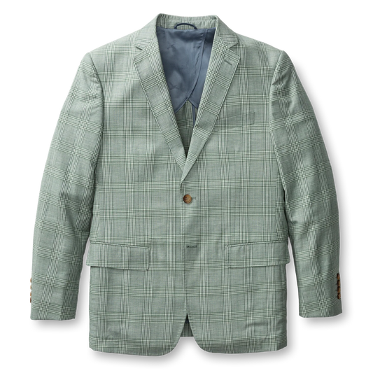 Langdon Plaid Sport Coat - Hunter Green