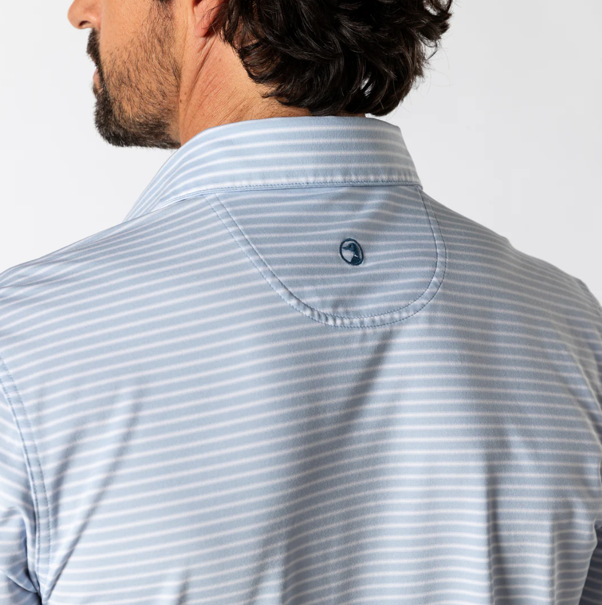 Duck Head - SS Long Drive Performance Light Blue