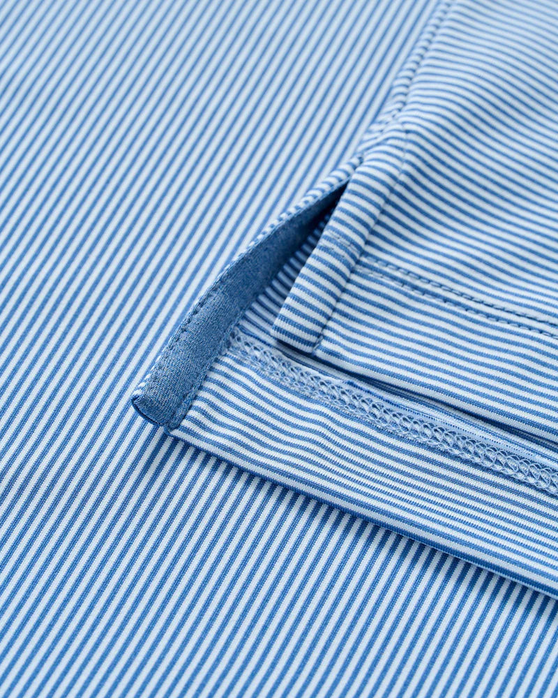 Performance Jersey Polos - Lyndonn Stripe