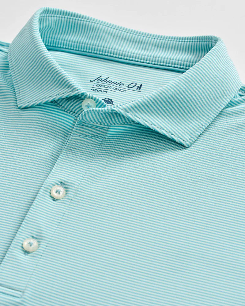 Performance Jersey Polos - Lyndonn Stripe