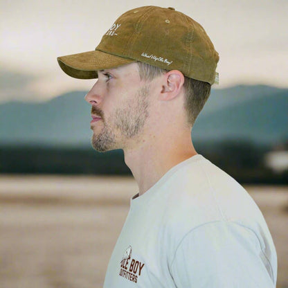 Ole Boy Outfitters - OLE BOY Classic Logo Corduroy Dad Hat - Tan