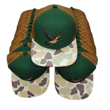 Ole Boy Outfitters - OLE BOY Flying Mallard Camo Trucker Hat