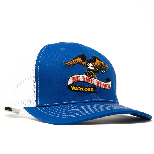 Warlord - Men's Grooming Essentials | Veteran Owned - Freedom Eagle Hat: Royal Blue/White