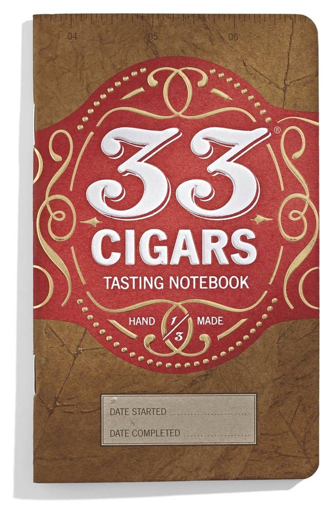 33 Books Co. - 33 Cigars Tasting Journals