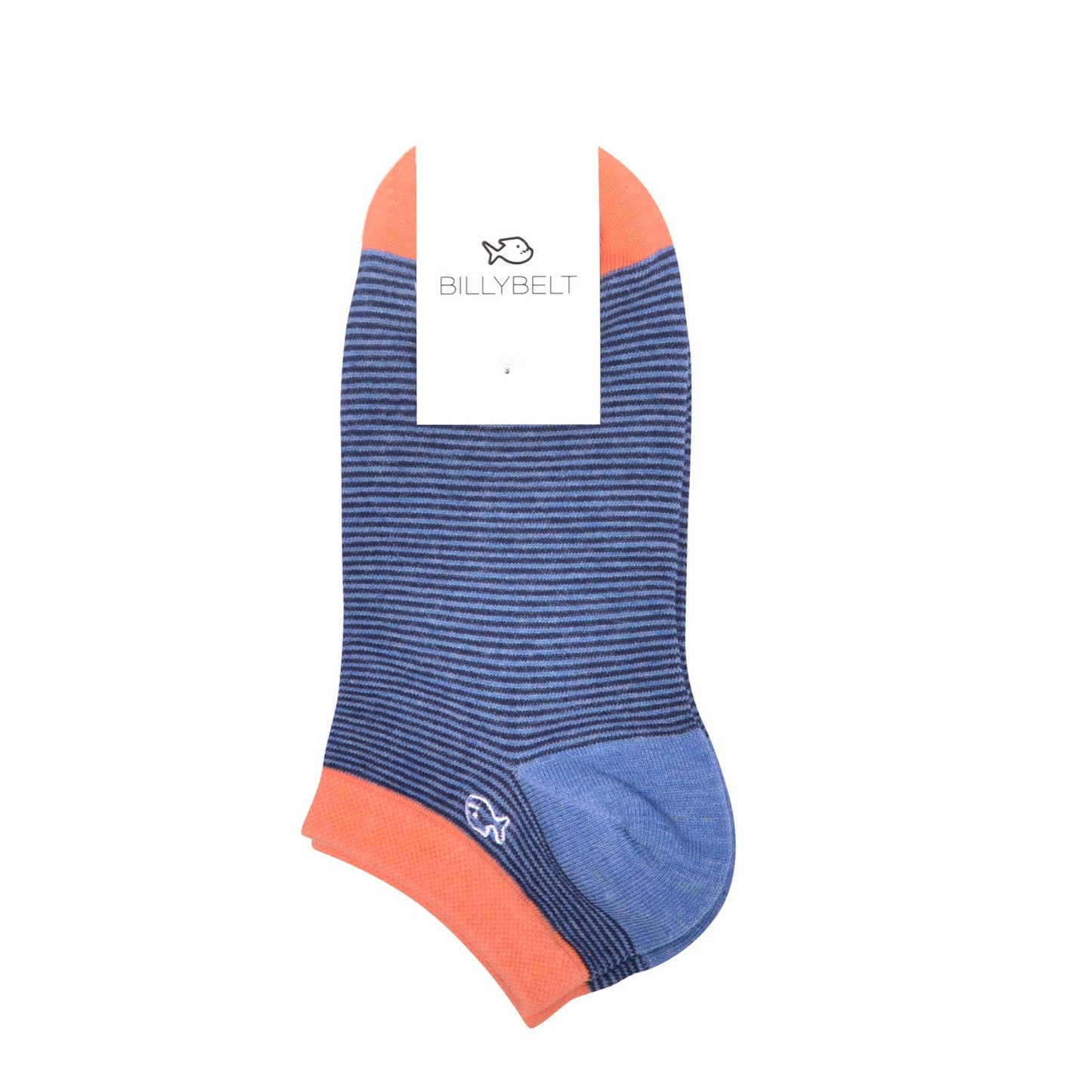 BILLYBELT - Jean Striped Combed Cotton Ankle Socks