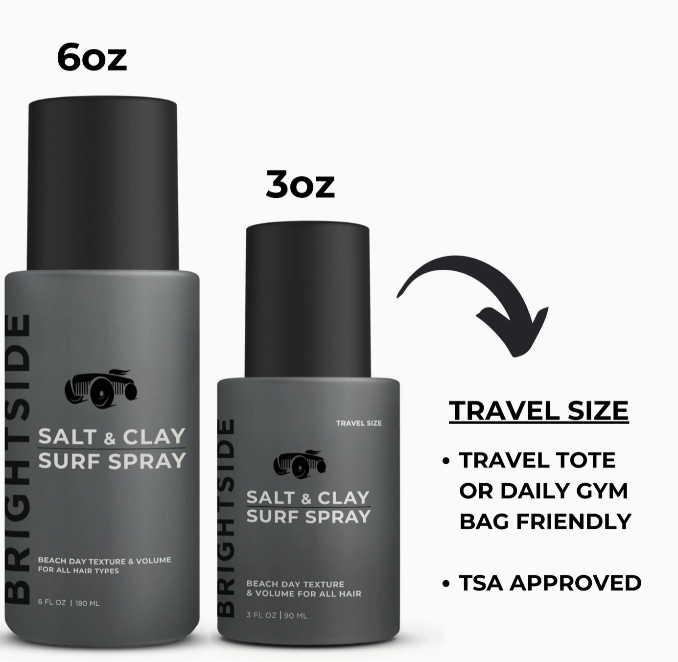 Brightside - Salt + Clay Surf Spray Travel