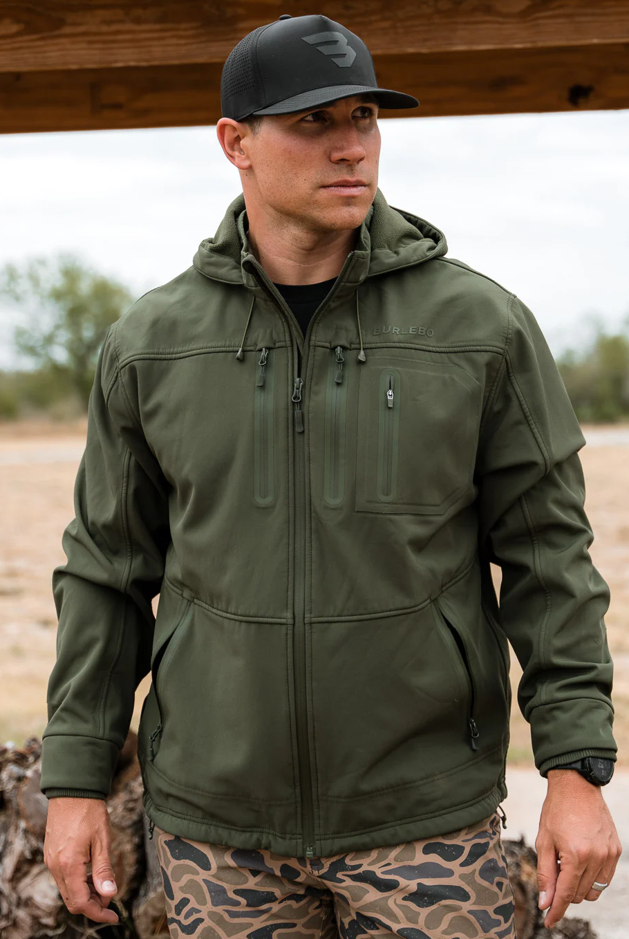 Burlebo - Challenger Jacket in Mallard Green
