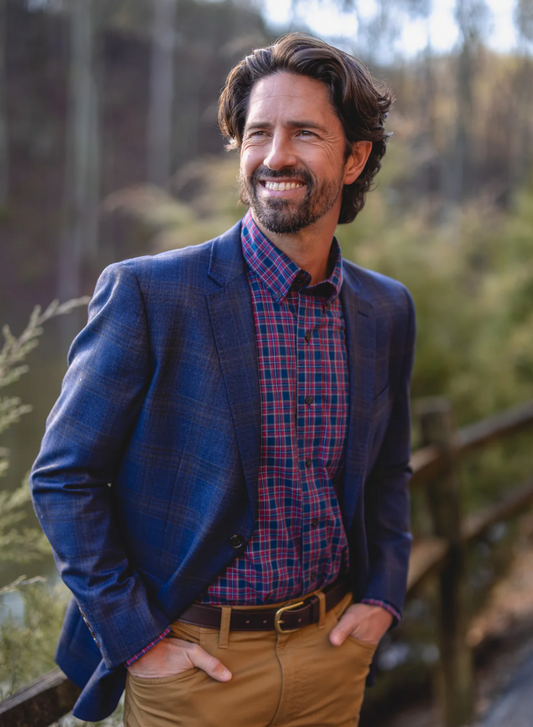 Duck Head- Brennan Plaid Sport Coat