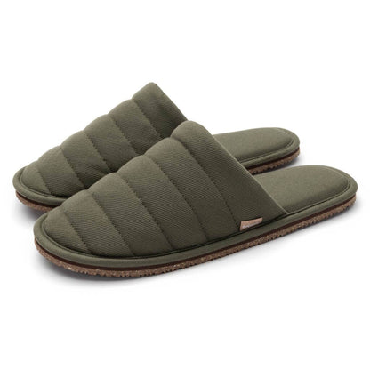 Feelgoodz - Men’s Quilted Mule Slipper: MEDIUM (8-9), LEAF