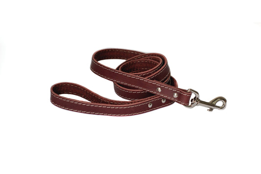 Euro-Dog Collars and Leads - Traditional Style Soft Leather Euro Dog Lead