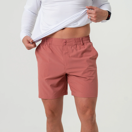 Burlebo - 7" Everyday Short Red Clay Fish Pocket