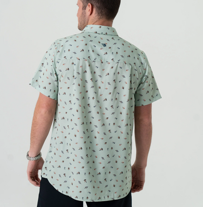 Burlebo - Tying Flies Performance Button Up