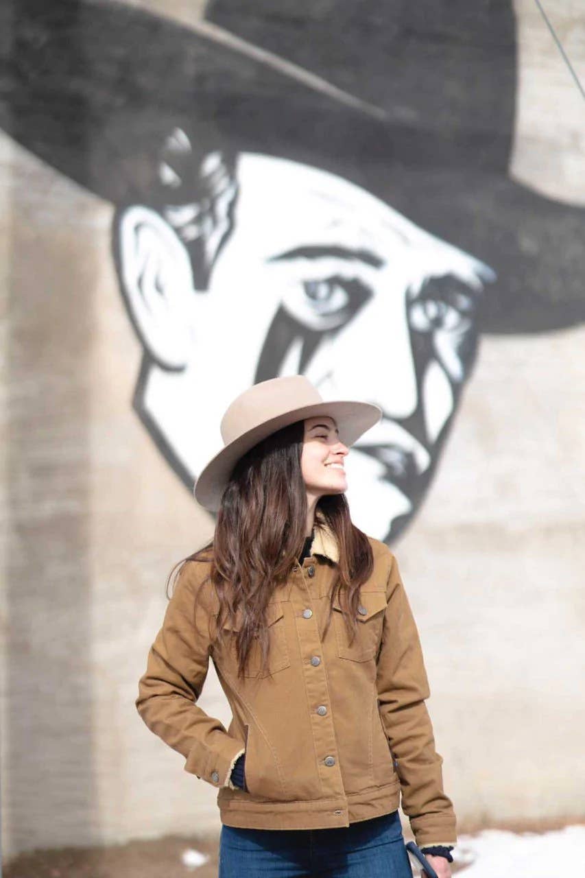 Conner Hats - Banjo Paterson Australian Wool in Putty