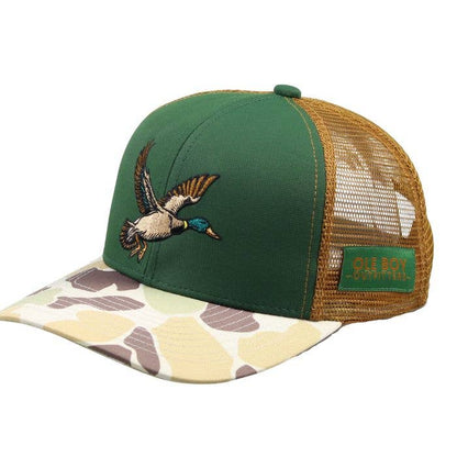 Ole Boy Outfitters - OLE BOY Flying Mallard Camo Trucker Hat