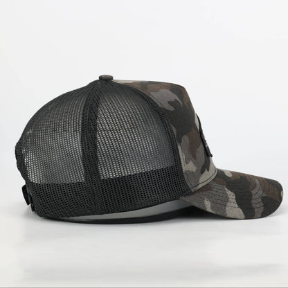 Ole Boy Outfitters - OLE BOY Black Camo Classic Logo Patch Hat