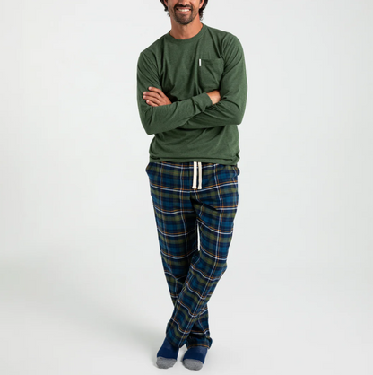 Loungewear Set in Pine Green Heather