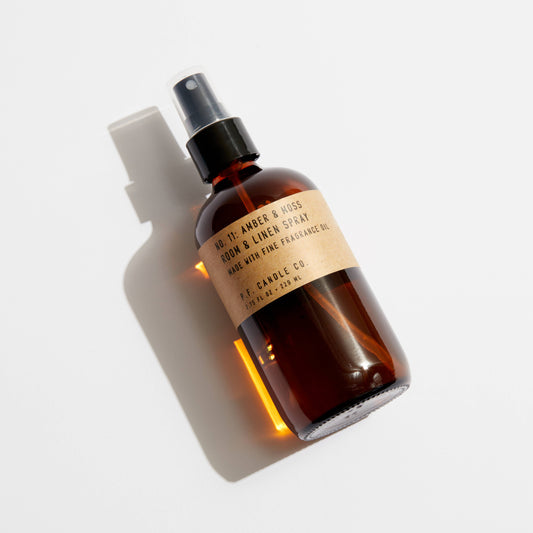 P.F. Candle Co. - Amber & Moss 7.75 fl oz. Room & Linen Spray