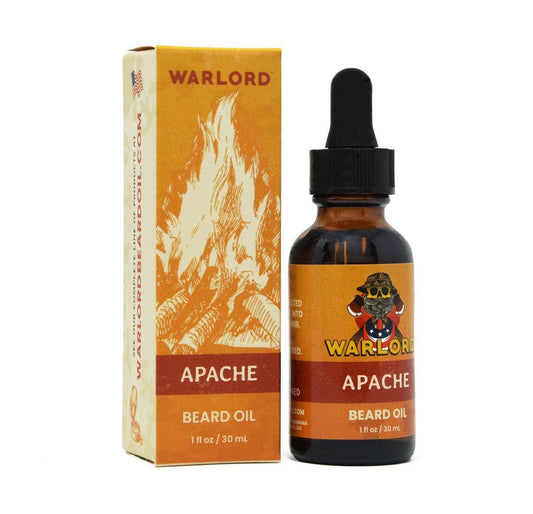 Warlord - Men's Grooming Essentials | Veteran Owned - Apache Beard Oil: 1 oz.