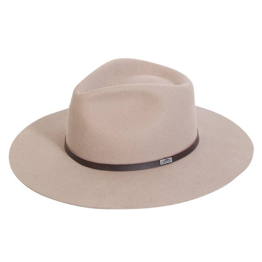 Conner Hats - Banjo Paterson Australian Wool in Putty