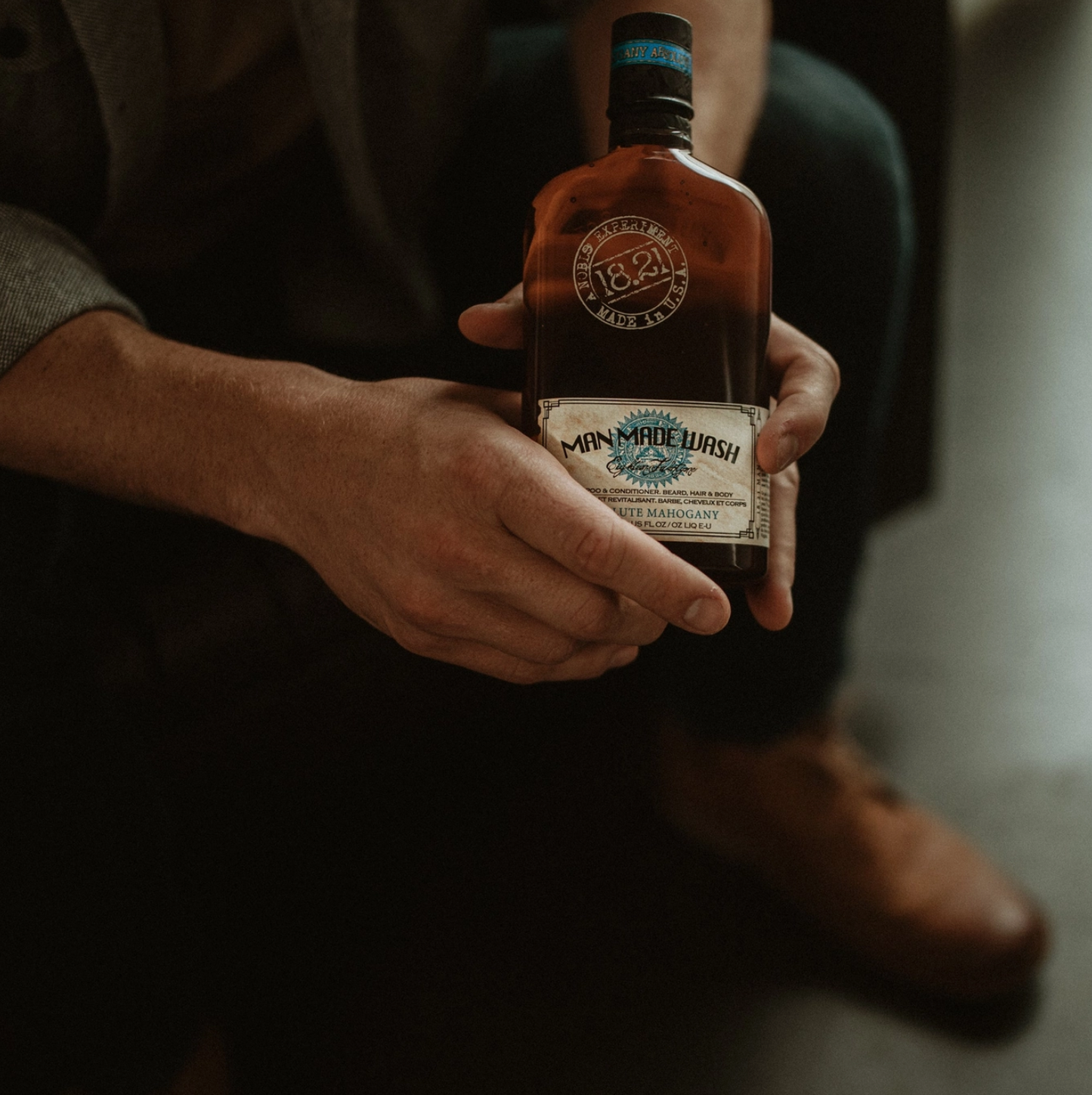 18.21 Man Made Wash 3-in-1 Absolute Mahogany 18 oz