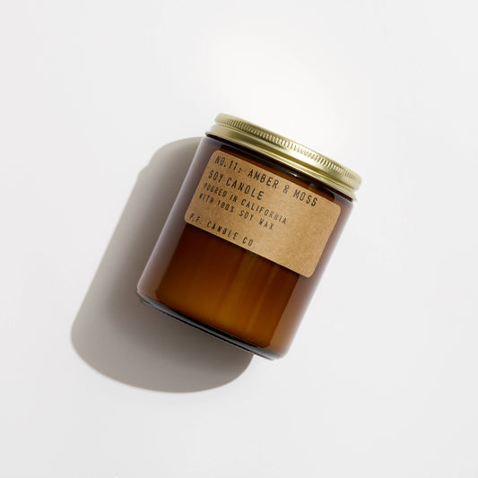 P.F. Candle Co. - Amber & Moss 7.2 oz. Soy Candle