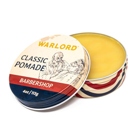Warlord - Men's Grooming Essentials | Veteran Owned - Warlord Classic Hair Pomade – Barbershop: 4 oz