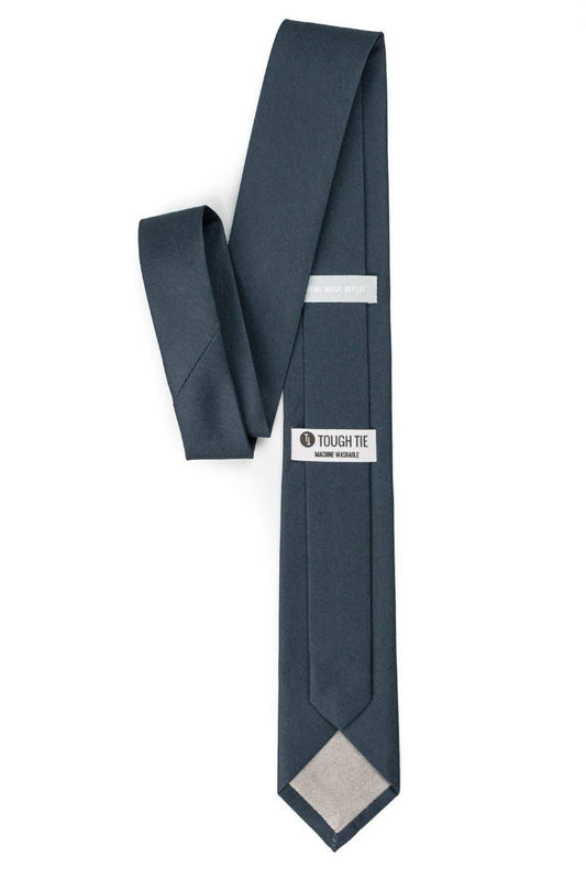 Tough Apparel - Smoke - Deep Charcoal Tie: 3.25" Standard Tie