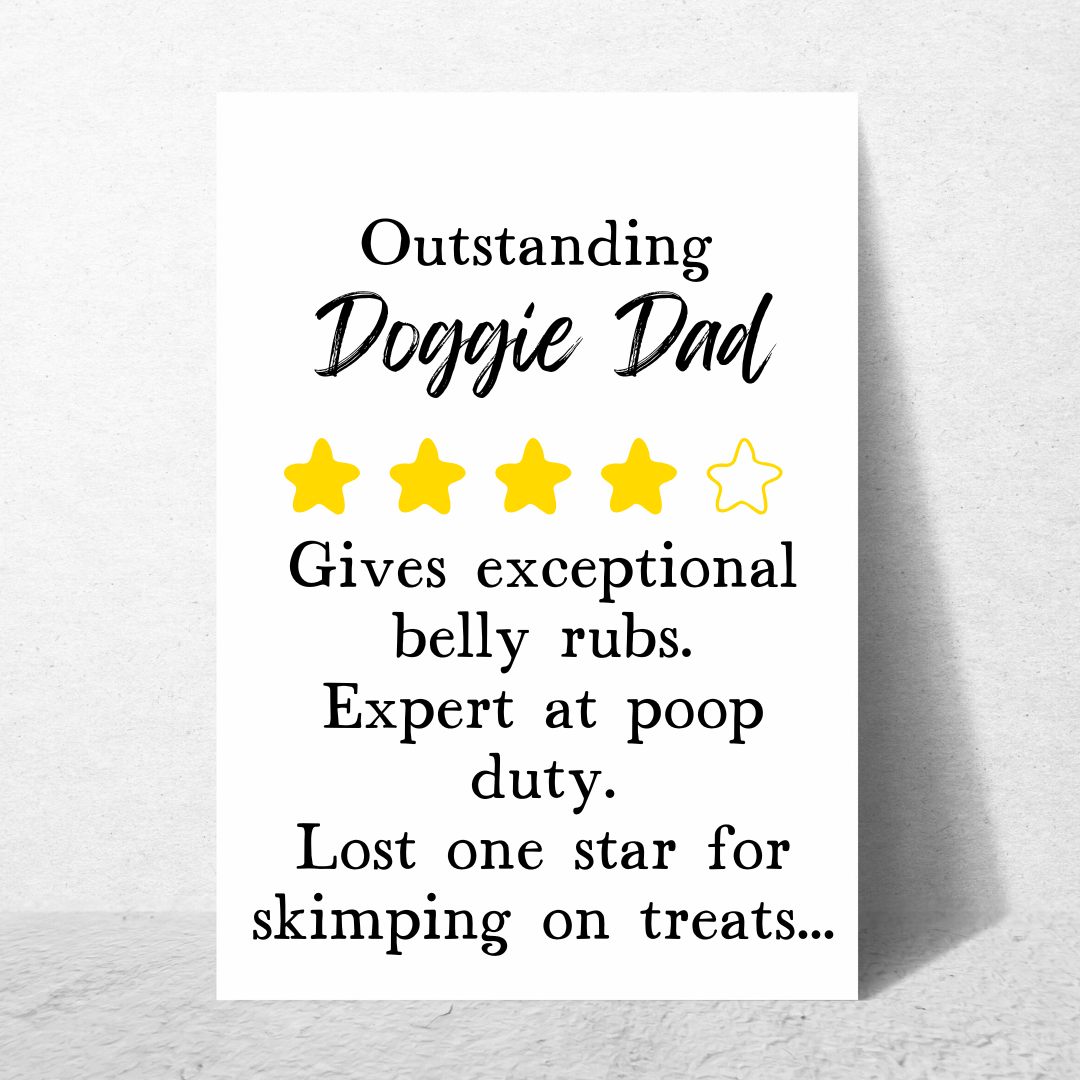 9th Letter Press - Best Dog Dad