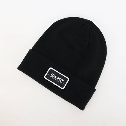 Ole Boy Outfitters - OLE BOY Black Classic Logo Beanie
