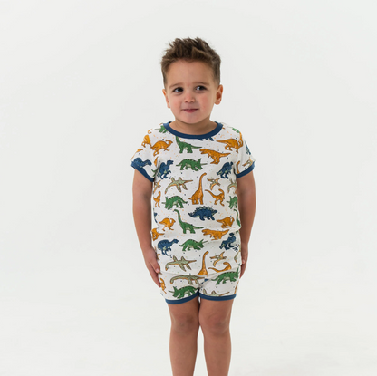 Burlebo - Youth Sleep Short Set Jumbo Dino-Mite
