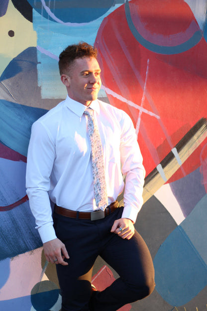 Tough Apparel - Mahalo - Tropical Hibiscus Tie: 3.25" Standard Tie