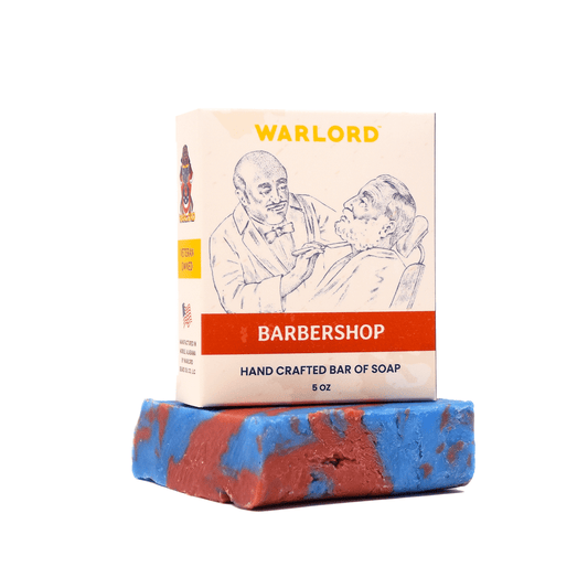 Warlord - Men's Grooming Essentials | Veteran Owned - Barbershop Bar Soap