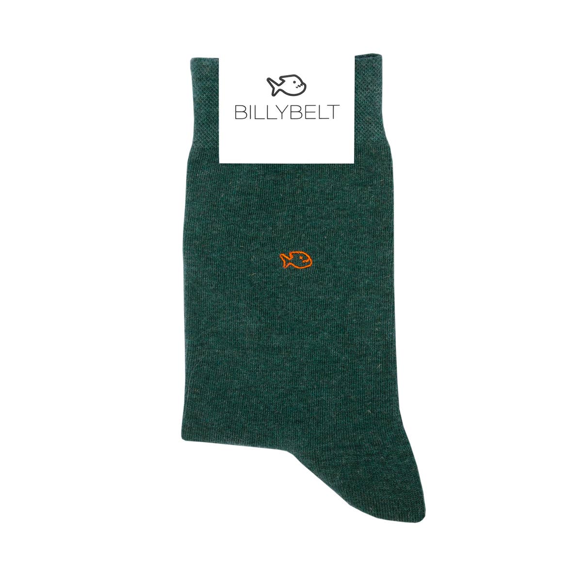 BILLYBELT - English Green Combed Cotton Socks