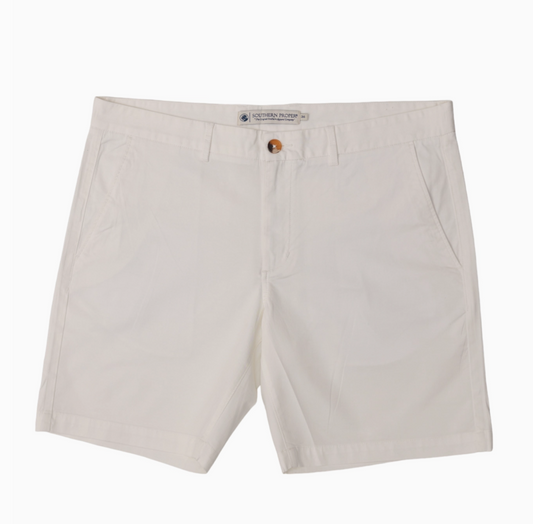 Southern Proper - Bluff Shorts in White