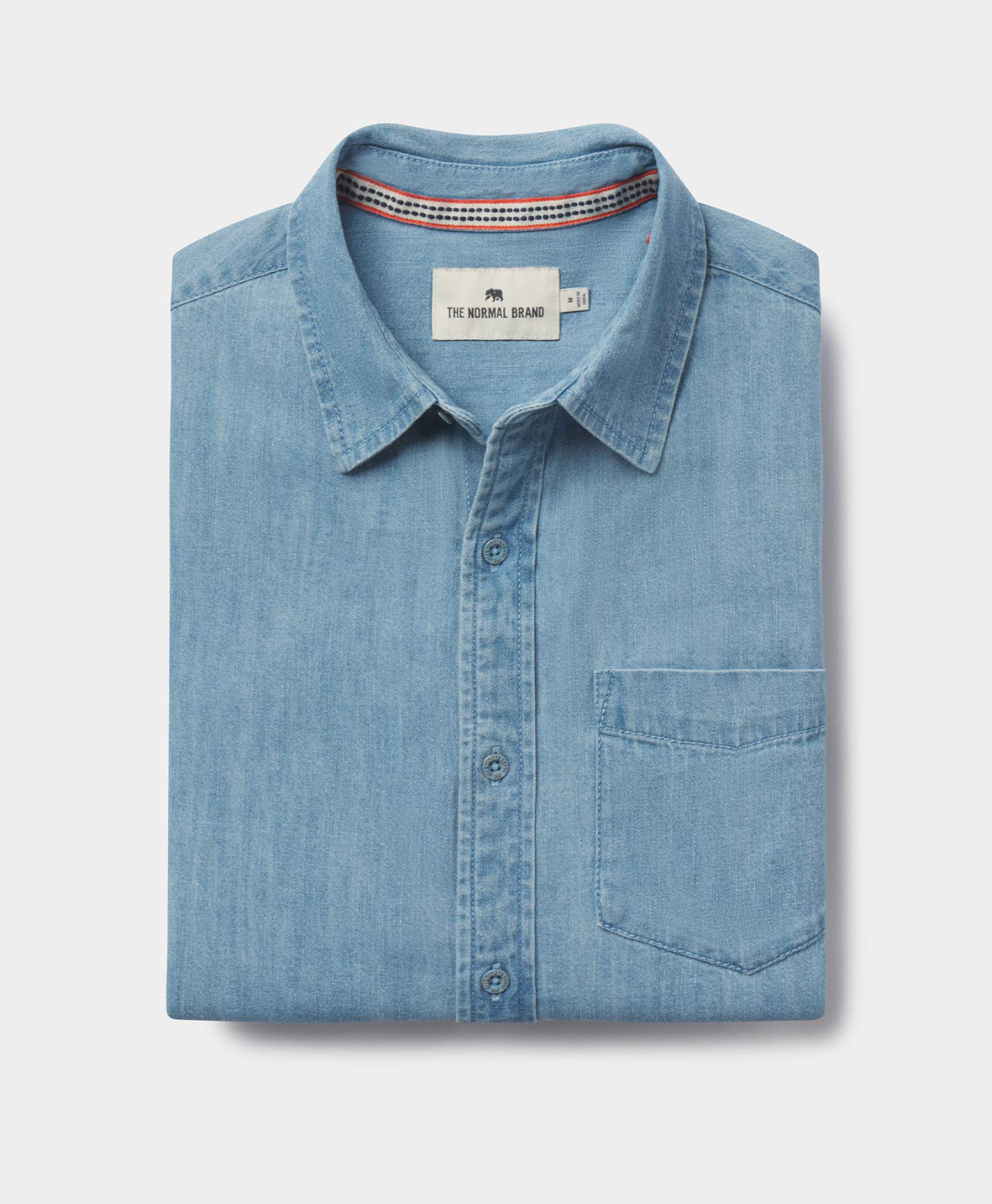 The Normal Brand - Cotton Denim LS Button Up
