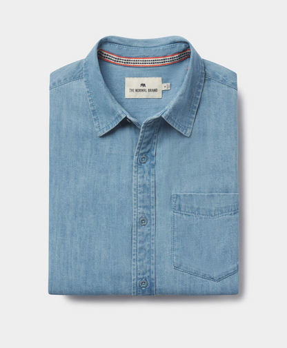 The Normal Brand - Cotton Denim LS Button Up