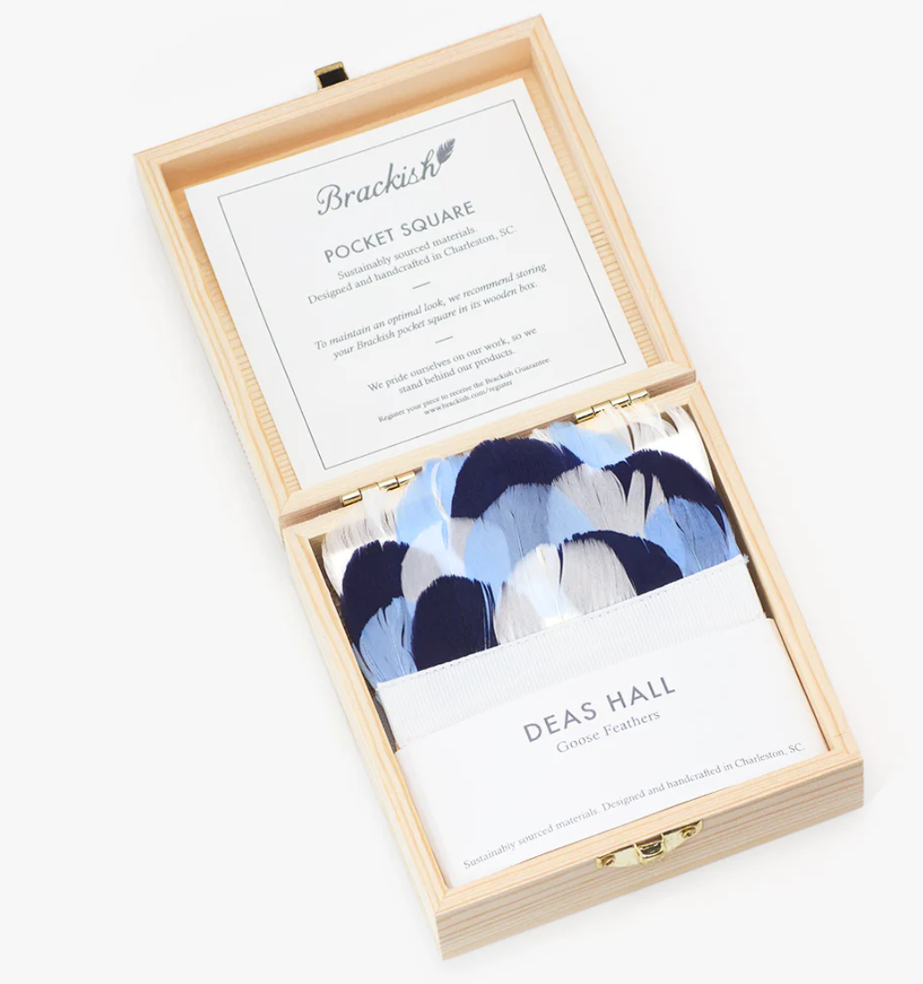 Brackish Pocket Square